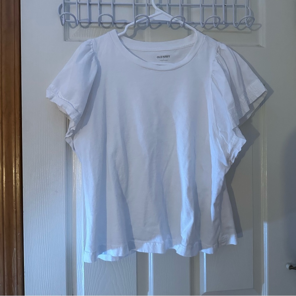 Flutter sleeve old navy tee